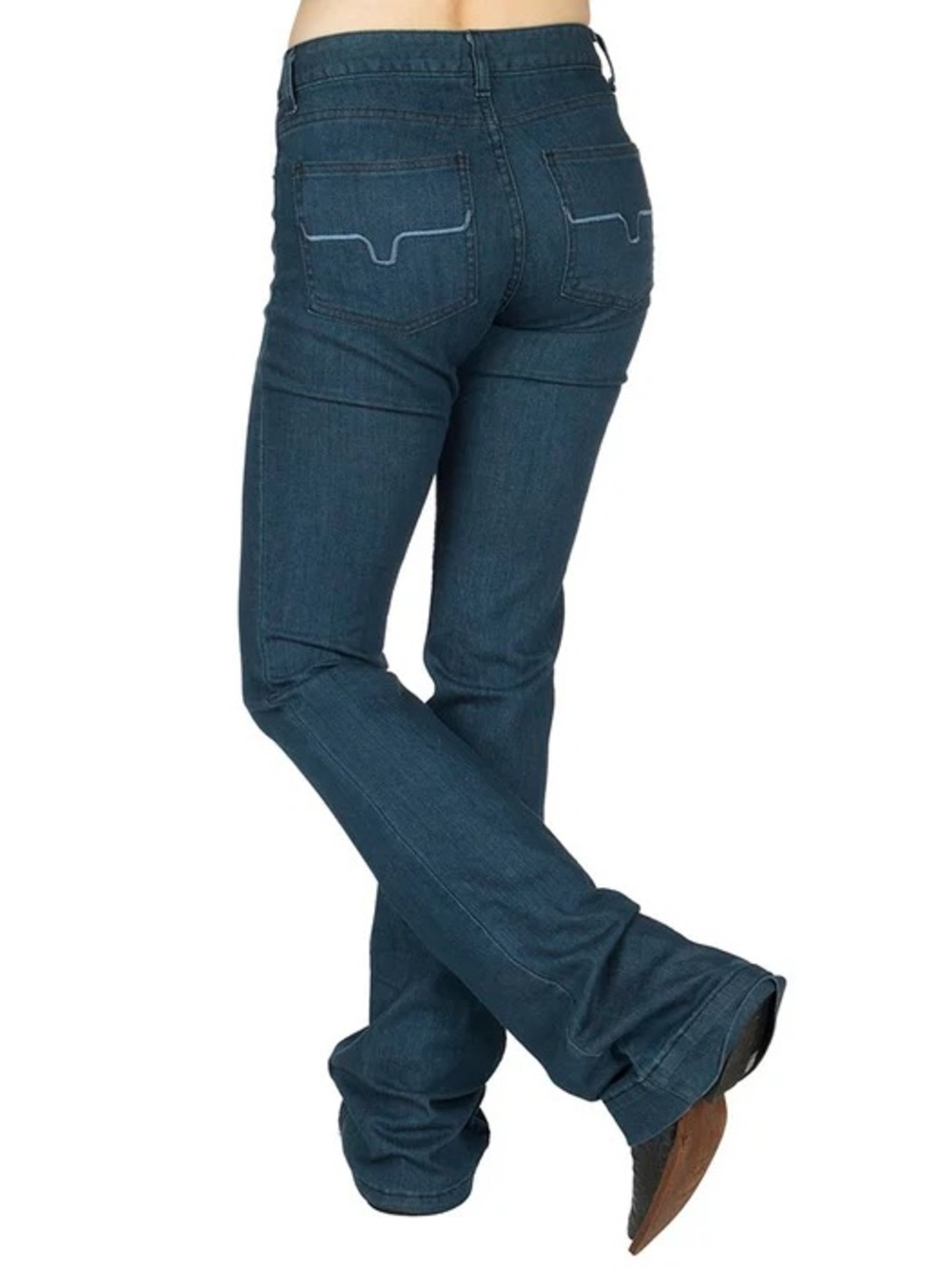 Kimes Ranch Lola Trouser Jeans Women’s Size 4 Western Flare Denim USA Made